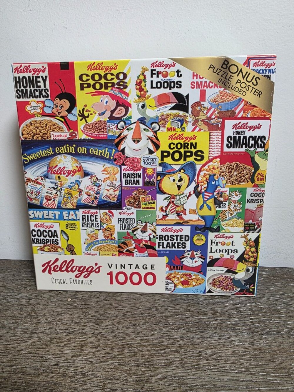 Kellogg's Vintage Cereal Favorites - 1000 Piece Jigsaw Puzzle by RoseArt